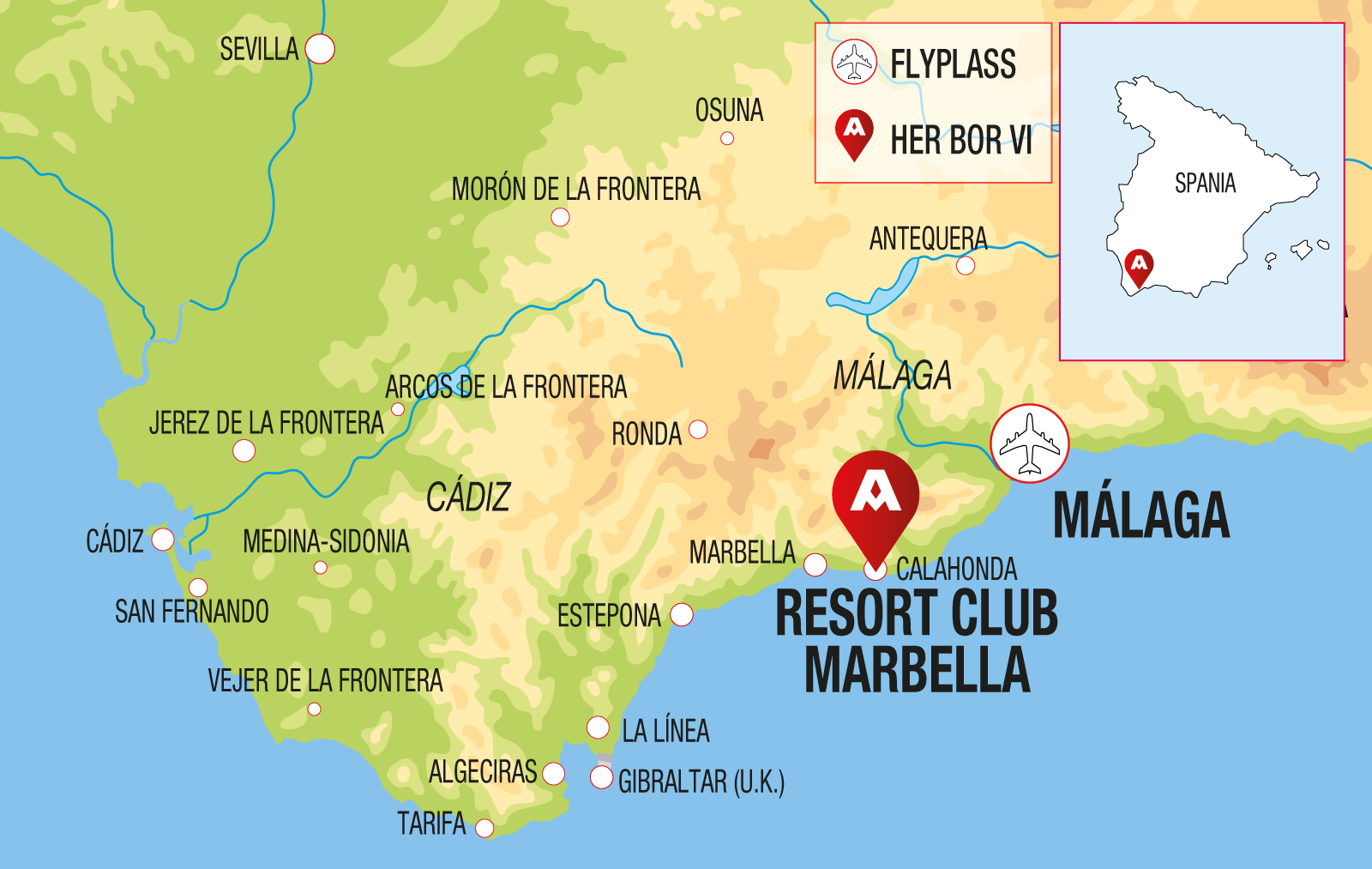 Marbella On Map Of Spain - World Map